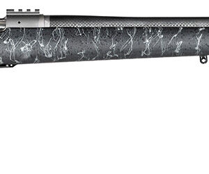 Christensen Arms CA10269815321 Summit TI  Full Size 28 Nosler 3+1, 26" Natural Titanium Steel Threaded Barrel, Natural Titanium Aluminum Receiver, Black w/Gray Webbing Fixed Thumbhole Stock