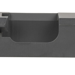 TacFire  Replacement Slide  40 S&W Graphite Black Cerakote Stainless Steel with Optics Cut & Slide Ports for Glock 22 Gen3