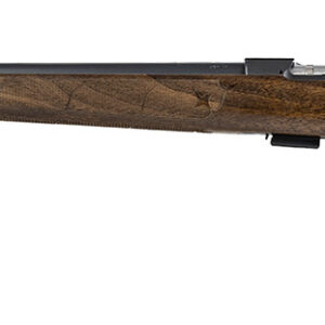 CZ-USA 02390 CZ 457 American Full Size 22 LR 5+1 24" Black Nitride Black Nitride Steel Receiver Turkish Walnut Fixed American Style Stock Left Hand