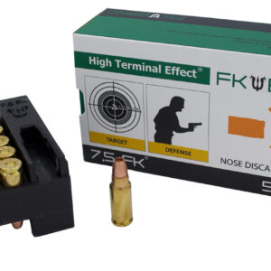 FK Brno US FKAMMOF550 F5  7.5FK 95gr Copper Hollow Point 50 Per Box/12 Case