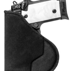 Sentry 35WB06BK HexGrip  IWB Black Nylon Pocket Fits Glock 19/23/35 Ambidextrous