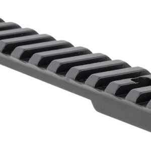 Talley PSM258763 Fierce Picatinny Rail  Black Anodized Short Action 20 MOA