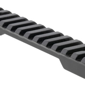 Talley PSM258779 Fierce Rivalry Picatinny Rail  Black Anodized Short Action 20 MOA