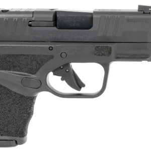 Springfield Armory HC9389BTOSPMSLC Hellcat Micro-Compact OSP 9mm Luger 3.80" Threaded/Compensated 10+1, Black, Polymer Frame, Serrated/Optic Cut Slide, Manual Safety