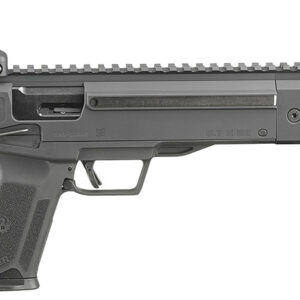 Ruger 19302 LC Carbine  5.7x28mm 10+1 16.25" Nitride Fluted Barrel, Black Hard Coat Anodized Finish, M-LOK Handguard, OEM Flip Up Sights, Synthetic Folding Adjustable Stock, Black Polymer Grip