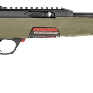 Winchester Repeating Arms 521140102 Wildcat  22 LR 10+1 18", Matte Black Barrel/Rec, Skeletonized OD Green Stock, Ghost Ring Sight, Suppressor Ready