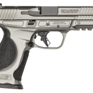 Smith & Wesson 13194 M&P M2.0 Optic Ready 9mm Luger 17+1 (3) 4.25", Tungsten Gray, Aluminum Frame with Picatinny Rail, Optic Cut Slide, Interchangeable Backstrap Grip, Ambi Controls