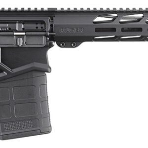 Ruger 5611 SFAR  308 Win 20+1 20" Black Threaded Barrel, Black Hardcoat Anodize Picatinny Rail Aluminum Receiver, 15" M-LOK Handguard, Magpul SL Black Synthetic Stock, Black Magpul Grip, Right Hand