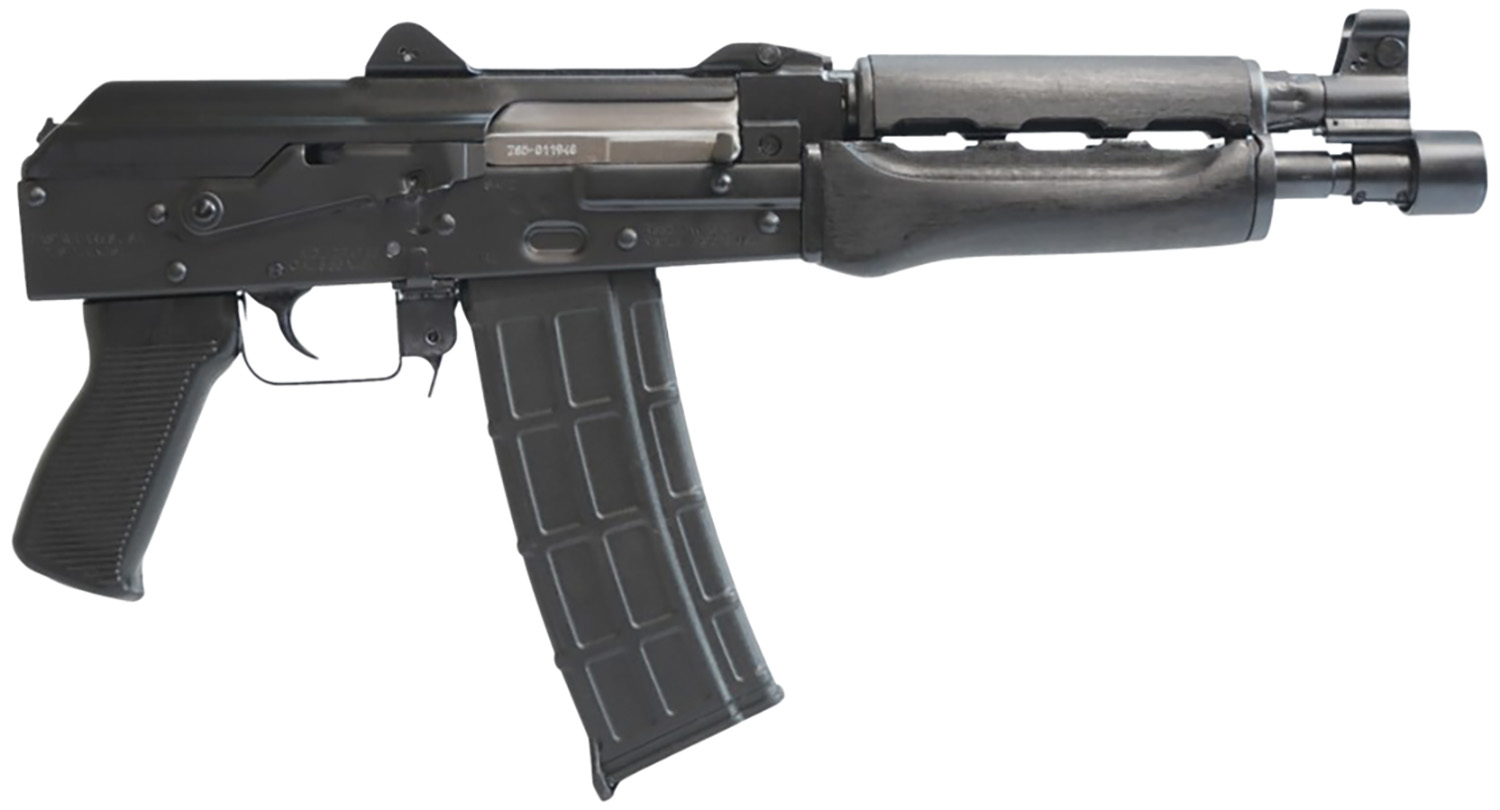 Zastava Arms Usa ZP85556 ZPAP 85 5.56x45mm NATO 30+1 10" Black, Polymer Grip, Dark Wood Handgaurd,