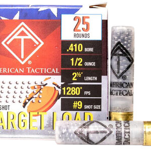 ATI ATIAC4109 Target Load  410Gauge 2.5" 1/2oz 9Shot 25 Per Box/10 Case