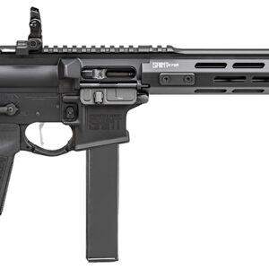 Springfield Armory STV91609B SAINT Victor 9mm Luger 16" 32+1, Black, B5 Systems Bravo Stock & Type 23 Grip, Flip-Up Sights, Blast Diverter