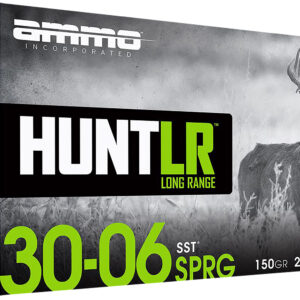 Ammo Inc 3006150SSTA20 Hunt Long Range 30-06Springfield 150gr Super Shock Tip 20 Per Box/10 Case