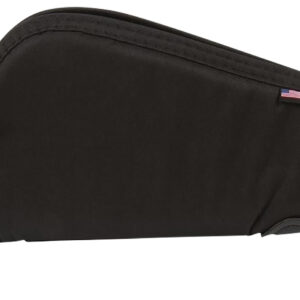 Allen 7411 Locking Handgun Case Black Endura, YKK Zippers & Foam Padding Includes 2 Keys 11" L