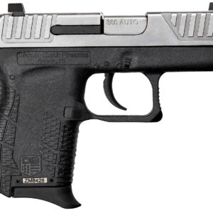 Diamondback DB0100E022 DB380 Gen4 Micro-Compact Frame 380 ACP 6+1, 2.80" Stainless Steel Barrel, Nickel Boron Serrated Stainless Steel Slide, Black Polymer Frame w/Beavertail & Grip