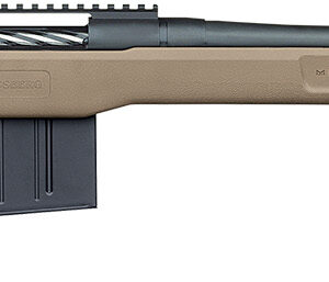 Mossberg 28149 Patriot LR Tactical 308 Win 7+1 24" Matte Blued Threaded Bull Barrel, Matte Blued Picatinny Rail MDT Oryx Tactical M-LOK Flat Dark Earth Synthetic Stock, Right Hand