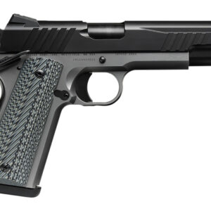 SAV 67201 1911 GOVT 45 5IN BLK/SS  BLK MELONITE