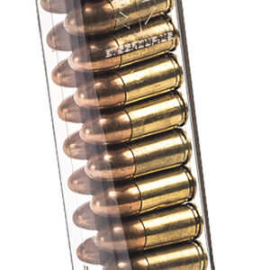 ETS Group SMKGLK9170 Pistol Mags Competition Legal 27rd Extended 9mm Luger Compatible w/ Glock 17 Smoke Polymer