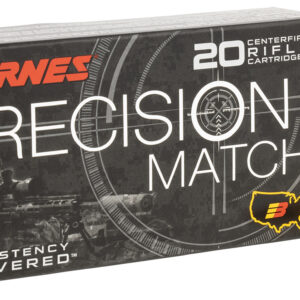 Barnes Bullets 32134 Precision Match  300Blackout 220gr Match Burner OTM BT 20 Per Box/10 Case