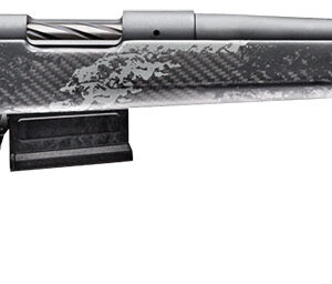 Bergara Rifles B14S752 B-14 Crest 6.5 Creedmoor 3+1 20" Fluted/Threaded, Sniper Gray Cerakote Barrel/Rec, Monte Carlo Carbon Fiber Stock with Black & Gray Splatter, Omni Muzzle Brake