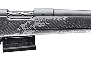 Bergara Rifles B14SM759 B-14 Crest 6.5 PRC 3+1 20" Fluted/Threaded, Sniper Gray Cerakote Barrel/Rec, Monte Carlo Carbon Fiber Stock with Black & Gray Splatter, Omni Muzzle Brake