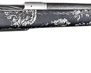 Christensen Arms 8010631800 Ridgeline FFT Full Size 7mm PRC 3+1 22" Carbon Fiber Steel Threaded Barrel, Stainless Aluminum Receiver, Black w/Gray Accents Fixed Sporter w/Flash Forged Technology Stock