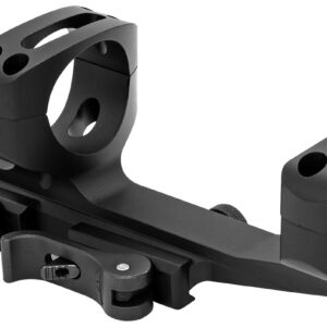 Warne QDXSKEL30TW Skeletonized Scope Mount/Ring Combo Quick Detach Black Anodized 30mm Tube MSR Ultra High Rings
