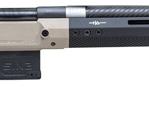 Howa HHERA65CTAN M1500 Hera 6.5 Creedmoor 5+1 22" Threaded Barrel, Black Rec, Tan & Black Hera H7 Chassis Stock