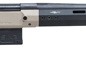 Howa HHERA308HBTAN M1500 Hera 308 Win 5+1 24" Heavy Threaded Barrel, Black Rec, Tan & Black Hera H7 Chassis Stock