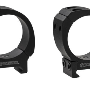 Wheeler 1133747 Sporter Scope Rings  Black 1" Low