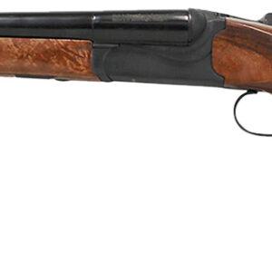 Iver Johnson Arms IJ800-20 IJ800  12 Gauge Break Open 3" 2 Shot 20" Black Side By Side Barrel, Black Steel Receiver, Fixed Walnut Wood Stock, Ambidextrous