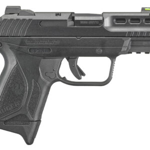 Ruger 3855 Security-380  380 ACP 10+1 3.42" Black Oxide Barrel, Black Serrated Steel Slide, Black Polymer Frame w/Accessory Rail, Black Polymer Grips