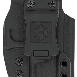 C&G Holsters 1864100 Covert  IWB Black Kydex Belt Clip Fits 1911 3.5" Right Hand