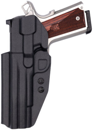 C&G Holsters 1852100 Covert IWB Black Kydex Belt Clip Fits 1911 5" Right Hand