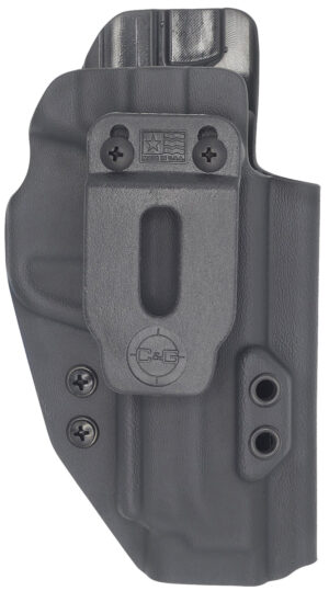 C&G Holsters 0568100 Covert IWB Black Kydex Belt Clip Fits S&W M&P 9/40 4.25" Right Hand