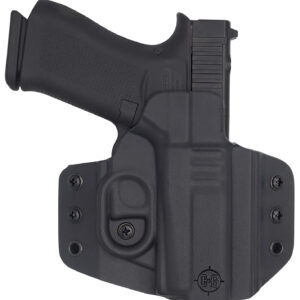 C&G Holsters 0060100 Covert  OWB Black Kydex Belt Loop Glock 43/43X/MOS