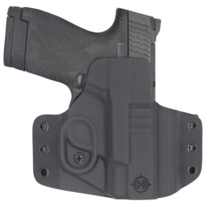 C&G Holsters 0524100 Covert OWB Black Kydex Belt Loop Fits M&P Shield 9/40 3.1"