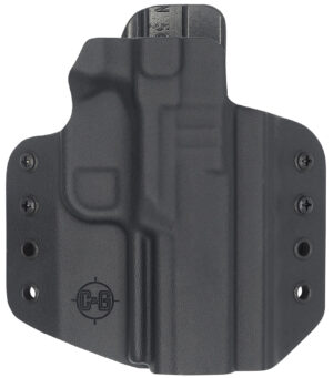 C&G Holsters 1696100 Covert OWB Black Kydex Belt Loop Fits FN 509/T Right Hand