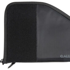 Allen 78-9 Pistol Case  W/Mag Pouch Black Nylon Fits Full-Size Handguns