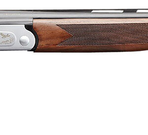 Charles Daly 930343 202  28 Gauge 3" 2rd 26" Blued Vent Rib Barrel, Silver Engraved Receiver, Walnut Wood Fixed Checkered Stock Right Hand