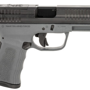 FMK FMKG49DG G3  9mm Luger 14+1 4" Stainless Steel Barrel, Black Optic Cut/Serrated Carbon Steel Slide, Dark Gray Polymer Frame w/Picatinny Rail, Black Backstrap Grip