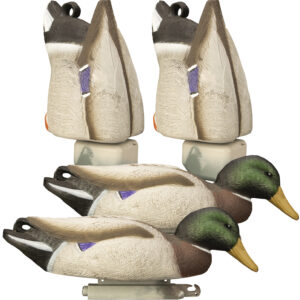 Higdon Outdoors 17023 Magnum Feeder Mallards Species Multi Color 4 Pack