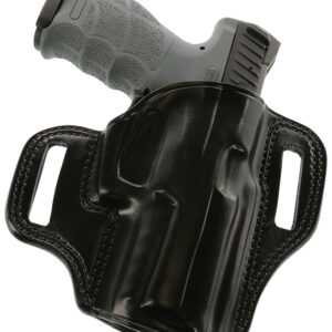 Galco CM854B Combat Master  OWB Black Leather Belt Slide Fits HK VP9 Right Hand