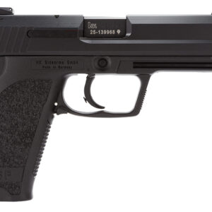 HK 81000350 USP Tactical V1 SA/DA 45 ACP 5.09" TB 12+1 (2) Black Polymer Frame Black Steel Slide Black Polymer Grip Manual, Decocker