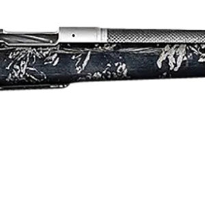 Christensen Arms 8010632800 Ridgeline FFT TI 7mm PRC 3+1 22" Carbon Fiber Threaded Barrel, Stainless Titanium Rec, Black with Gray Accents Stock