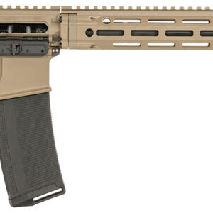Daniel Defense 0212811090047 DDM4 V7 Pro 5.56x45mm NATO 18" 30+1, FDE Rec, Black OEM Overmolded Stock & Grip, Geissele Trigger