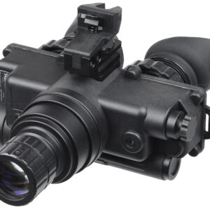 AGM Global Vision 12W7P122153211 Wolf-7 PRO NL1 Night Vision Goggles Black 1x 27mm, Generation 2+ Level 1, 45-54 lp/mm Resolution, Green Filter