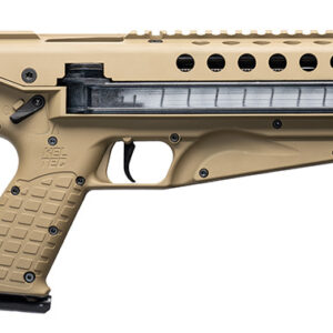 Kel-Tec R50TAN R50  5.7x28mm 50+1 16.10" Threaded Barrel, Tan Receiver & Polymer Grip, Side-Folding Stock, Adjustable Sights, QD Sling Mount
