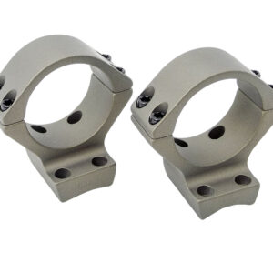 Talley SB940735 Scope Mount/Ring Combo  Smoked Bronze Cerakote 1" Tube Fits X-Bolt Medium Rings