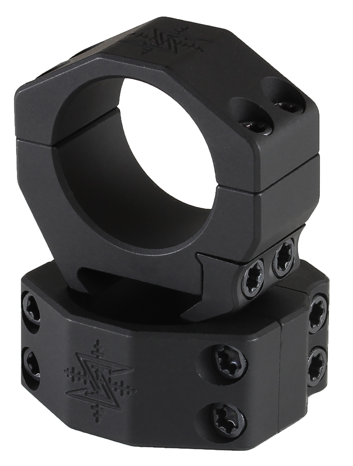 Seekins Precision 0010620010 Scope Rings Matte Black 30mm Medium