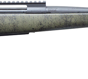 Howa HCSL65CRGRN 1500 Superlite Full Size 6.5 Creedmoor 5+1 20" Blued Threaded Barrel, Blued Picatinny Rail Steel Receiver, Green w/Black Webbing Fixed Stocky's Synthetic Stock